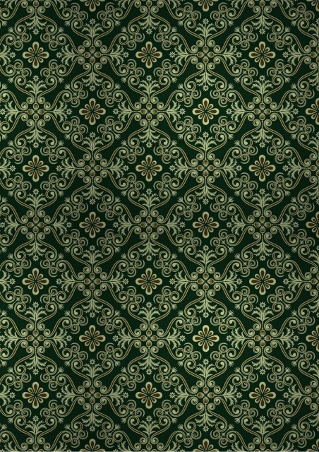 damask green 1